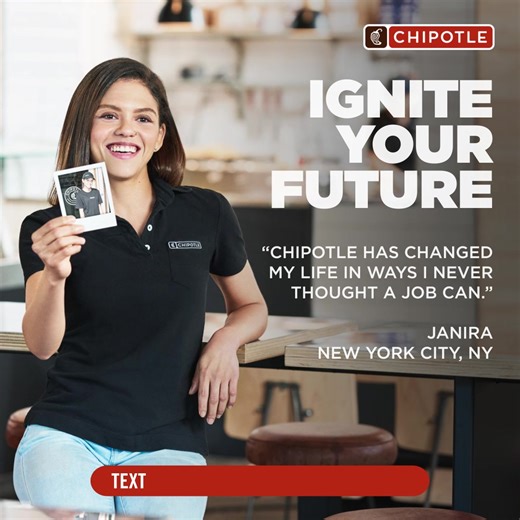 We are hiring over 15,000 team members! Join our team at Chipotle today to experience great benefits and opportunities: Excellent pay & cash bonuses, Flexible schedule and more! | Chipotle Careers