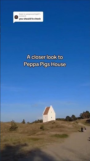 Peppa Pig house real life CLOSE UP reveal !! #peppapig #peppa #backrooms #found #danemark
