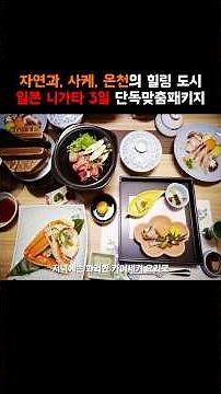 니가타가 이렇게 매력적인 곳이었다니? 온천·사케·설국의 도시 ✨ #니가타여행 #일본여행 #일본온천 #니가타사케 #니가타온천 #설국여행 #일본자유여행 #니가타관광 #니가타핫플
