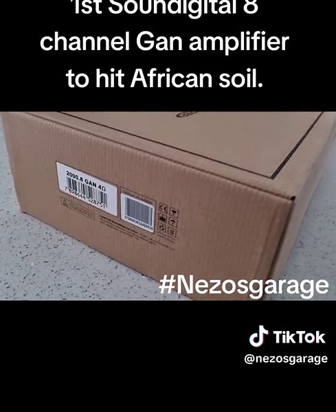 First Soundigital 8 Channel Gan Amplifier Unboxing