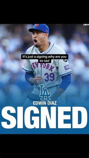 Edwin Diaz Signs with the Dodgers: A Mets Fan's Heartbreak