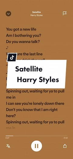 Satellite by Harry Styles - Full Lyrics and Video
