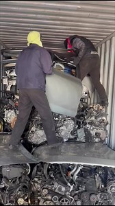 7.2K views · 59 reactions | loading container Japanese used car halfcuts engines Auto parts inJapan #Autoparts #engines #halfcut #CKD #export | Japan Auto Network | Facebook