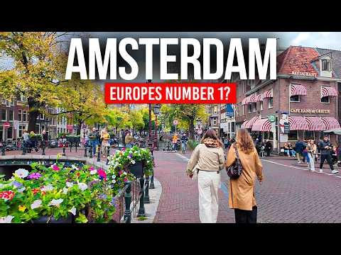 AMSTERDAM 🇳🇱 Full City Walk – 6 Hours of Exploration | 4K Walking Tour