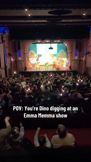 Dino Digging at Emma Memma Dance Party!
