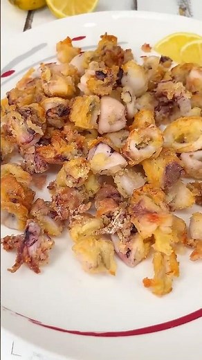 FRITTURA DI CALAMARI IN FRIGGITRICE AD ARIA
