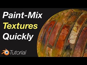 [3.0] Blender Tutorial: Mixing PBR Textures Quickly