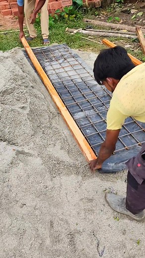 how to make concrete slab step by step #construction | Hazrat Mondal 02