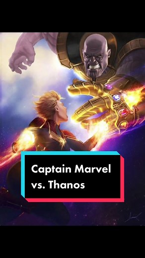 Captain Marvel vs Thanos: Epic Showdown in Endgame