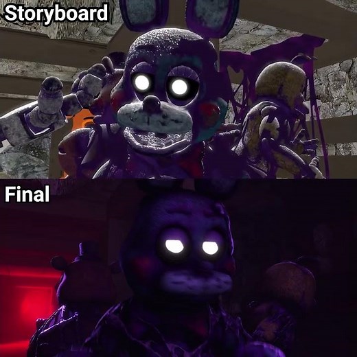 Toys vs Toxic Animatronics Storyboard (FNAF Fight Animation)