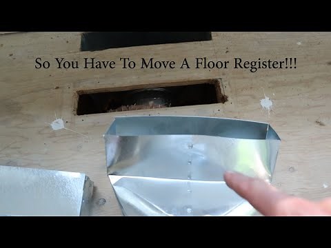 Beginners Guide to Moving a Heat Register