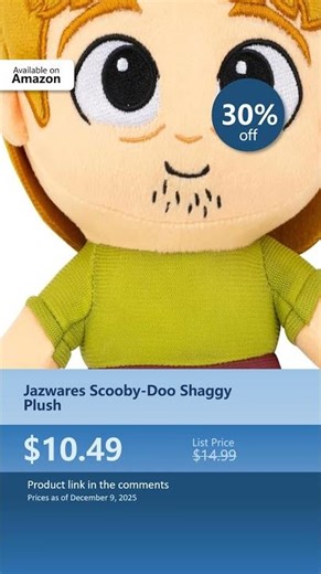 Jazwares Scooby-Doo Shaggy Plush