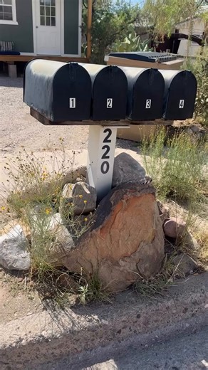 Sometimes it’s the small projects that make the biggest difference. @freetobeme_shellye on IG refreshed her mailboxes with a deep moss green and gold accents, turning them from weathered to welcoming. A quick update for a fresh new first impression. Products Used: 2X Ultra Cover Spray Paint in Moss Green | Rust-Oleum