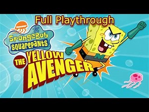 Spongebob SquarePants The Yellow Avenger Lets Play Full Playthrough [Nintendo DS]