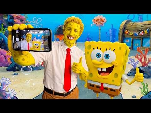 REAL LIFE SPONGEBOB and More? 🫧 (Spongebob, Patrick, Mr. Krabs and other) (Official Music Video)