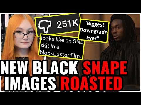 Harry Potter's NEW Black Snape Images ROASTED 🤡 Series Trailer DESTROYED With 250k Dislikes