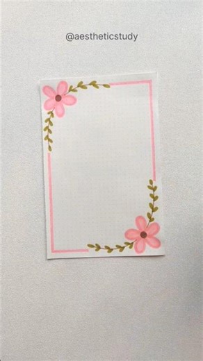 Aesthetic front page designs for school projects