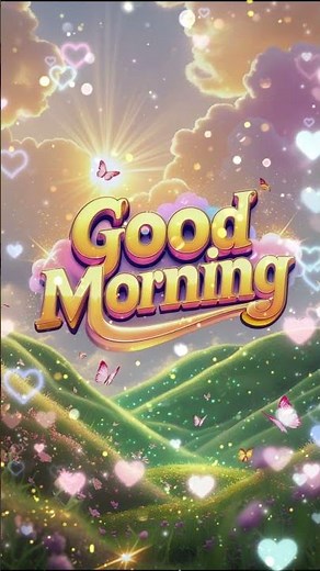Good Morning Animated Video🌞Amazing Music & beautiful Images for Wishes & Status videos #goodmorning
