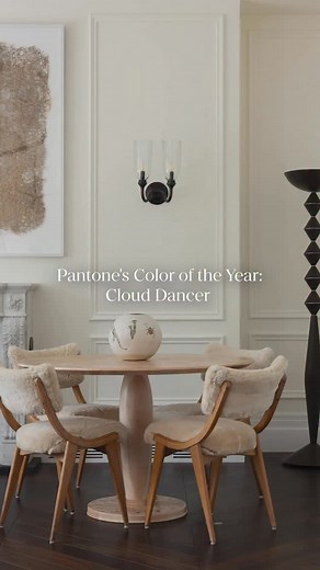 Ethereal and calming, Cloud Dancer, Pantone’s Color of the Year 2026, is a soft off-white that feels perfectly suited to a fresh start. Symbolising mindfulness, clarity and quiet strength, it’s a shade that invites a more intentional approach to the year ahead. What do you think, will Cloud Dancer find its way into your home in 2026? #homesandgardens #pantone #coty | Homes & Gardens Magazine
