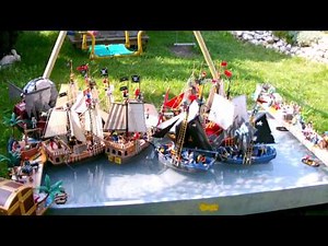 Playmobil Pirates - Piraten Seeschlacht - Naval Battle - Piratenschiff