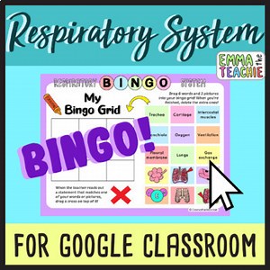 Respiratory System Bingo Game | Google Slides