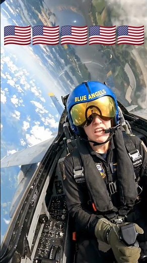 Blue Angels cockpit view: flying for freedom above the clouds. Proud to serve.