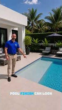 Will your pool water look LIGHT or DARK?