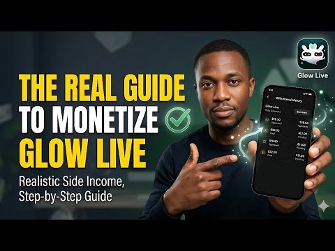 Glow Live Monetization: How to Build a Real Income and Get Paid in 2026 #GlowLive #GlowLiveTutorial