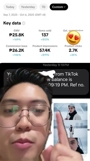 GMV max na ba to? Sana ma GMV max ni tiktok! Thank you sa lahat nga pala. Sa mga nag checkout sakin at mga sponsors ko at sa mg friends ko na mag help mag checkout sakin thank you. 😊 God bless you all guys #fyp #foryoupage #fyppppppppppppppppppppppp #affiliatemarketing #affiliate