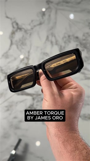 Commands attention with bold rectangular proportions, and unbothered confidence. | James Oro