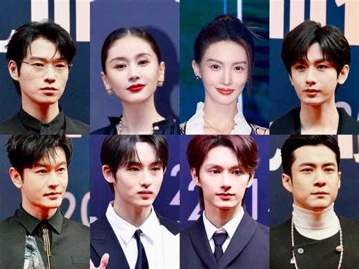 当爱豆遇上演员！19位明星同活动红毯造型合集！直接审判「同角度」无滤镜状态