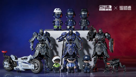 盛唐明光铠×未来机甲！长安卫中国警察机甲，守护万家灯火～4月10日晚8点，铜师傅官方直播间等您赴守护之约！