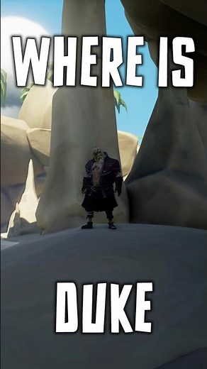 Where to find Duke from June to July 2026 #seaofthieves