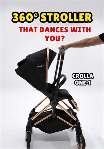 Revolutionary 360° Stroller That Dances with You
