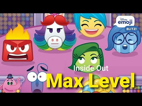 Max Level - Inside Out - Disney Emoji Blitz