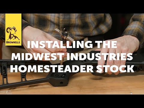 Tech Tip: Installing the Midwest Industries Homesteader Stock