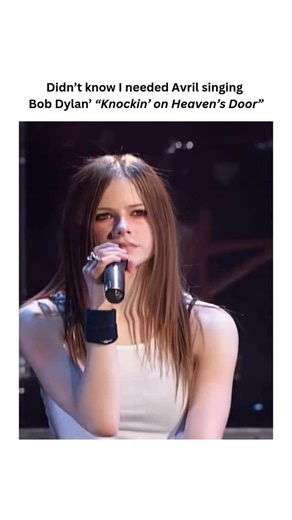 All the good songs | Music on Instagram: "Knockin’ On Heaven’s Door Song by Guns N’ Roses (cover by - Avril Lavigne) [music,song,lyric,playlist] #music #song #lyrics #explore #gunsnroses #avrillavigne #playlist"