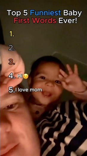Top 5 Funniest Baby First Words