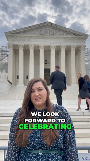 SBA's State Policy Director Katie Daniel, is at the Supreme Court today for Idaho versus the United States. This is an important case in which the Biden admin is threatening the state of Idaho for daring to protect unborn Children. | SBA Pro-Life America
