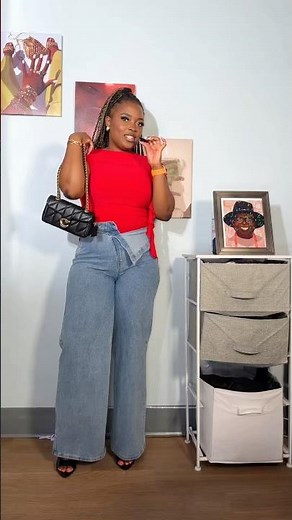 How to Style Wide-Leg Jeans for Dinner ✨ | Fashion GRWM