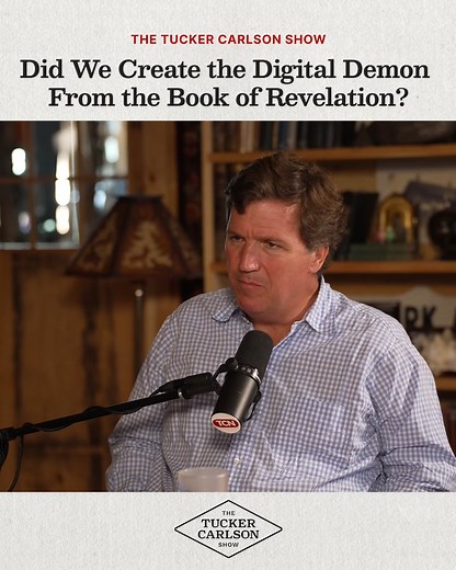 Tucker and Conrad Flynn discuss the legend of the Golem and its connection to AI, the Book of Revelation, and the creation of digital life. | Tucker Carlson Network