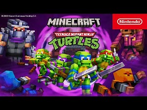Minecraft - Teenage Mutant Ninja Turtles - DLC Trailer - Nintendo Switch
