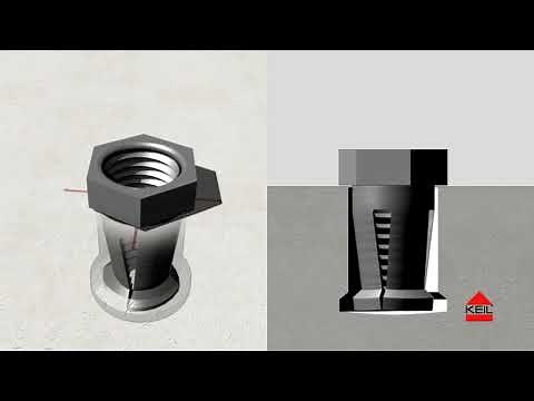 Die KEIL Hinterschnitttechnik 3D / KEIL undercut technology 3D