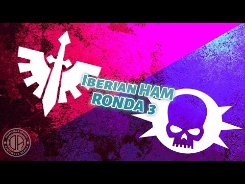 IV Iberian Ham. Ronda 3. Dark Angels vs. Death Guard. Warhammer 40.000