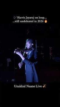 Unakkul Naane Live | Non Violinist Project | Harris Jayaraj