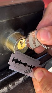 How To Get A Broken Key 🔑 Out Inside A House Lock Easily | I am Barone