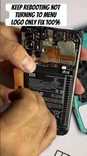 Redmi 9t Bootloop problem redmi logo only done 100% #bestreparingprocess
