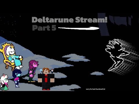 Playing Deltarune! (defeating the roaring)
