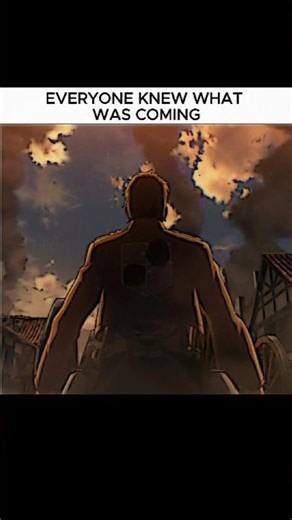 EVERYONE KNEW WHAT WAS COMING 🔥#attackontitan