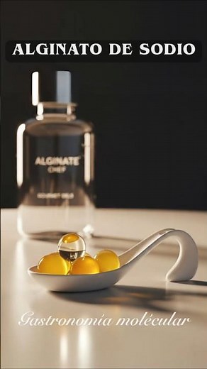 SODIUM ALGINATE | The Molecular Cooking Trick That Surprises 😱✨